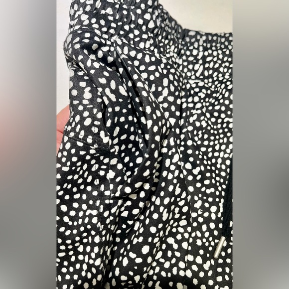 🥳💐RACHEL ZOE Tennis/Sport Skort, shorts under, black/white print Size M - Picture 6 of 6